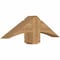 Ekena Millwork Bellingham Timber Gable Bracket, Western Red Cedar, 36"W x 10"H x 5 1/2"D x 5 1/2"F, 7/12 Pitch GBW036X10X0606BEL00SWR - alternate 2